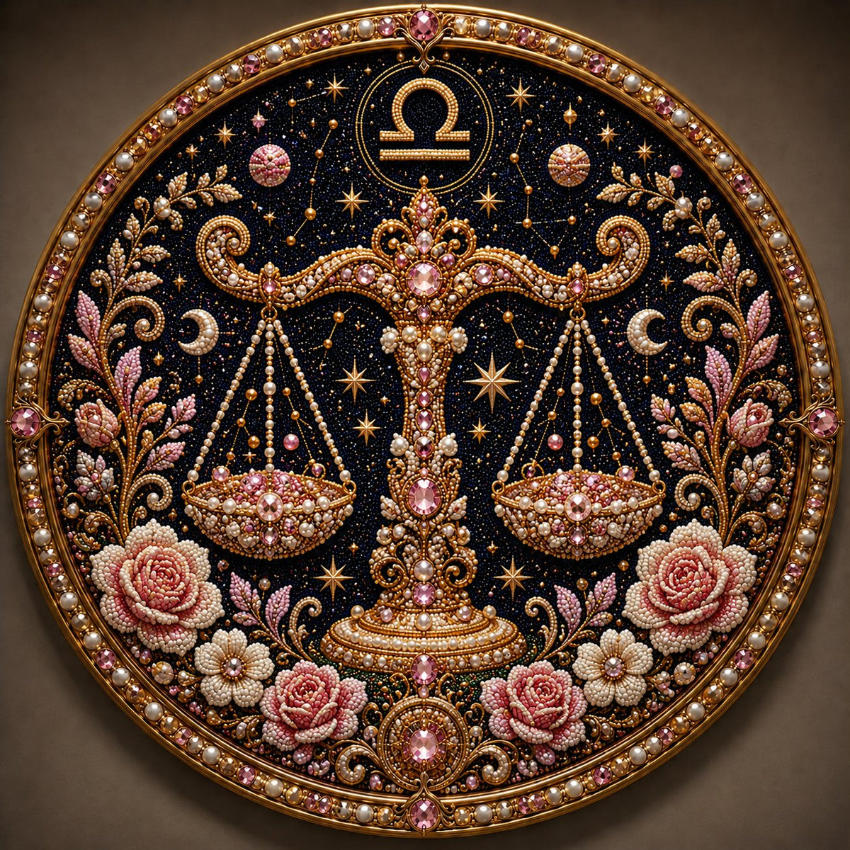 ✨ Create Zodiac Pearl Art with 12 Star Signs Kit ♈