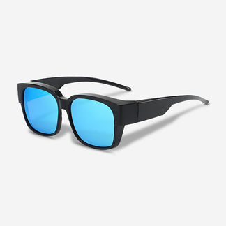 Oversized Polarized Fit-Over Sunglasses | UV400 Anti-Glare Wrap Shades For Glasses Wearers Driving Fishing 🌊