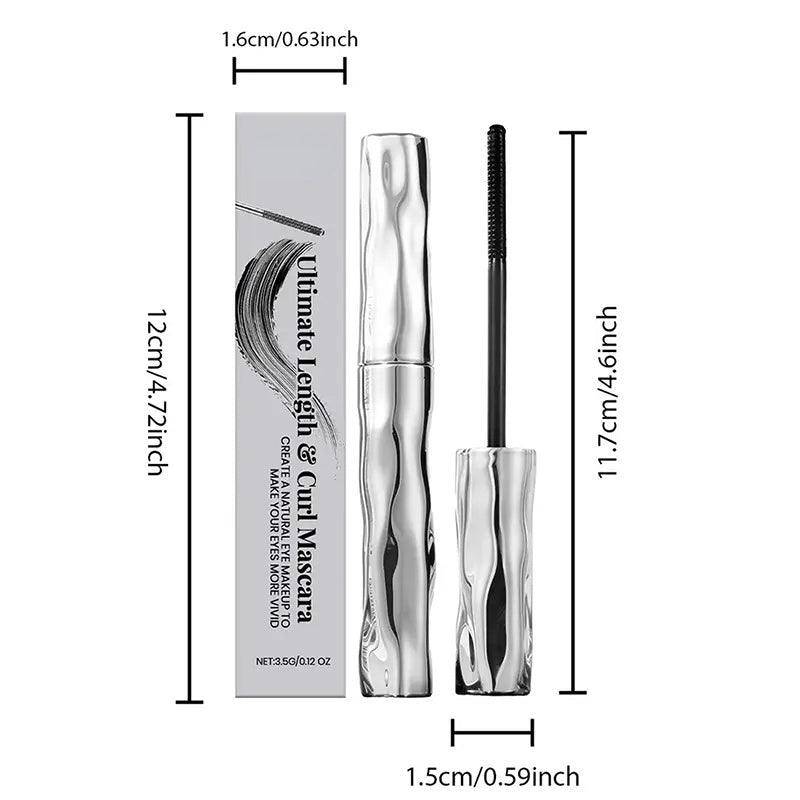 Easy-to-Clean Waterproof Fiber Mascara – Instant Lengthening & Long-Lasting Hold