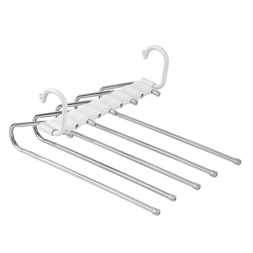 9-layer trouser rack, space-saving clothing rack