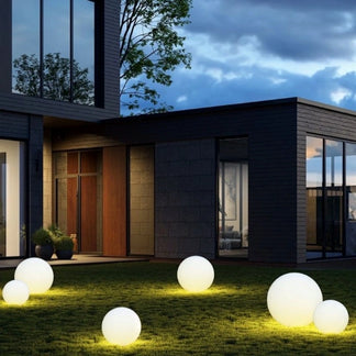 🌍💡Spherical Garden Light