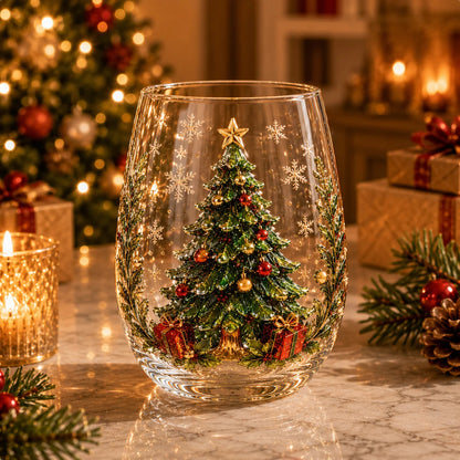 🎅Magical Christmas Glass Cup Gift Collection
