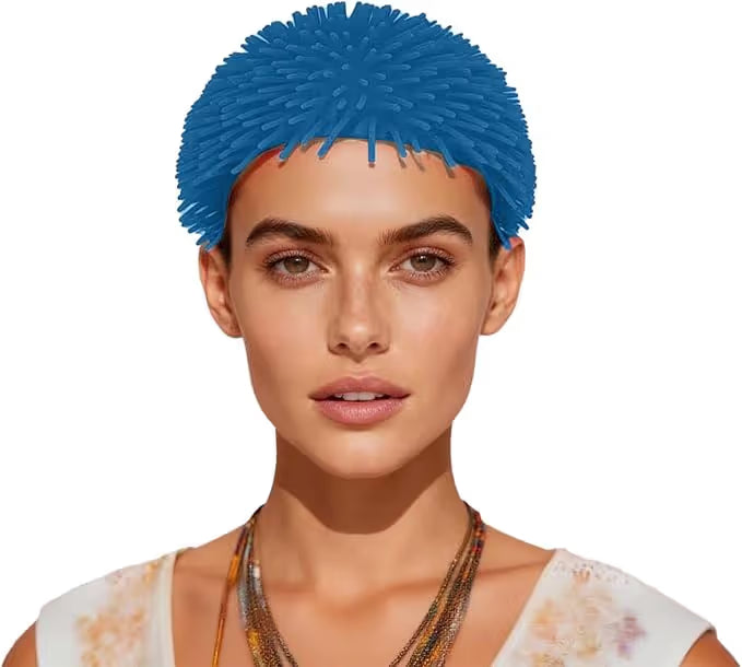 🔥 50% OFF – Funny Wobbling Spiny Ball Headdress – Christmas Party Accessory 🎄