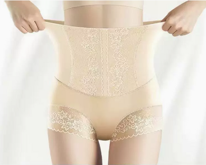 🌸Lace High Waist Tummy Control Butt Lifter Briefs Seamless Sculpting Comfort Fit🌸