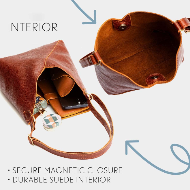 ✨ Premium Leather Shoulder Bag — Timeless Style Meets Everyday Function
