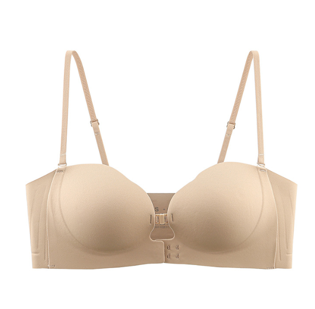 ✨ Women's Strapless Front Closure Push-Up Bra