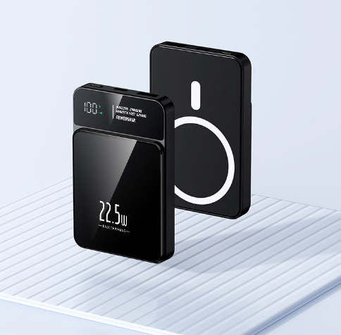 🔋 2026 Model Magnetic Wireless Power Bank: Portable Fast-Charging Power Bank with Display (iPhone Compatible) 📱✨