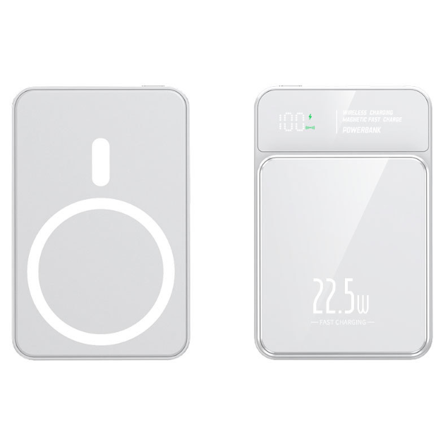🔋 2026 Model Magnetic Wireless Power Bank: Portable Fast-Charging Power Bank with Display (iPhone Compatible) 📱✨