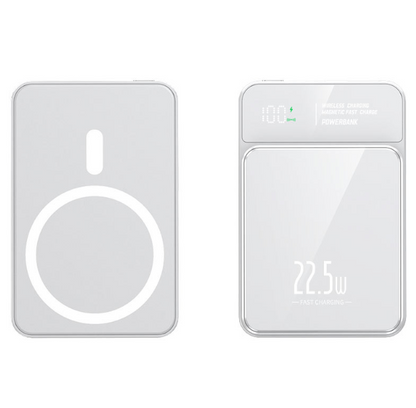 🔋 2026 Model Magnetic Wireless Power Bank: Portable Fast-Charging Power Bank with Display (iPhone Compatible) 📱✨