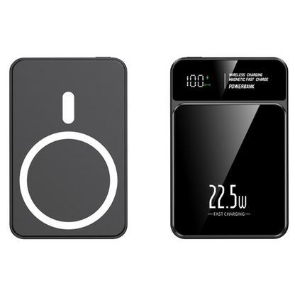 🔋 2026 Model Magnetic Wireless Power Bank: Portable Fast-Charging Power Bank with Display (iPhone Compatible) 📱✨