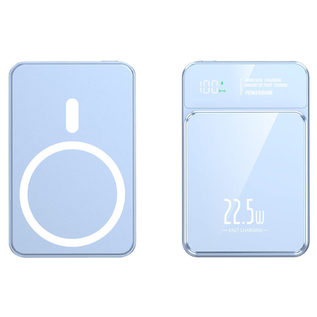 🔋 2026 Model Magnetic Wireless Power Bank: Portable Fast-Charging Power Bank with Display (iPhone Compatible) 📱✨