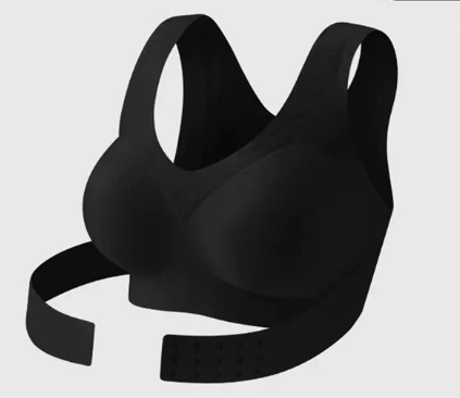 🌸 Posture Correction Wireless Bra Beige Support Lift Comfort Fit 👙