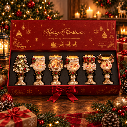 🎅🎄 Christmas Heirloom Glow Candle Holder Collection