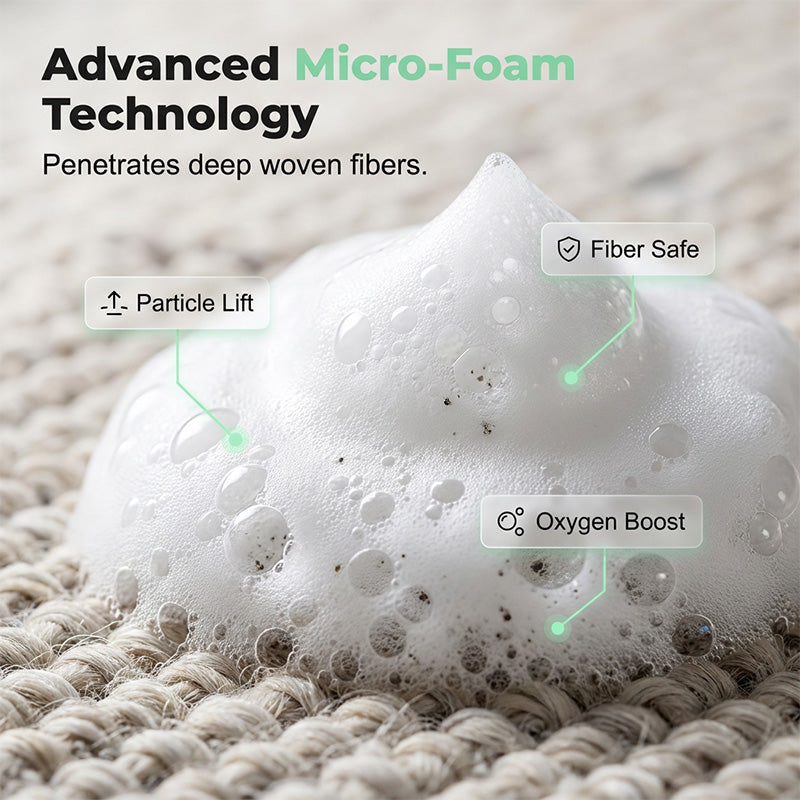 ✨Waterless Carpet Foam Stain Remover with Towel✨