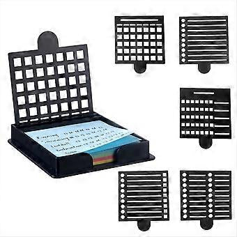 🔥 Last Day 50% OFF – ✨📝 Sticky Note Stencil & Stand Set for Perfect Organization 📌💡
