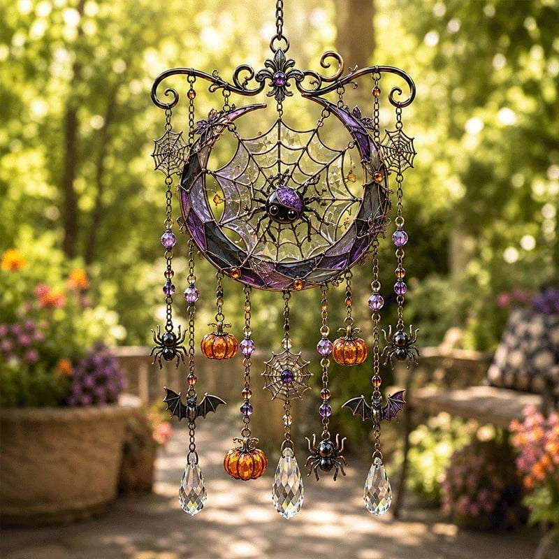 ⏰Last day Promotion 🔥-🎃Halloween Suncatcher Wind Chime👻