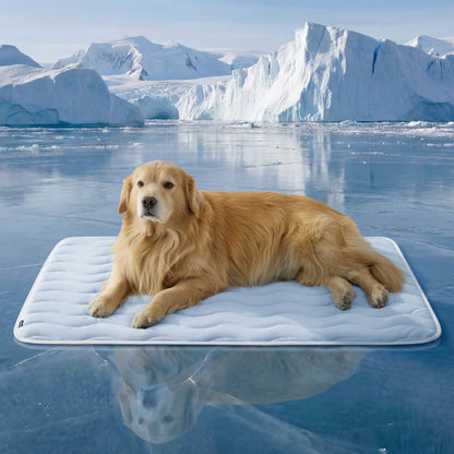 Self-Cooling Pet Mat for Dogs & Cats – Breathable, Non-Slip & Machine Washable Cooling Pad for Crates, Kennels & Travel