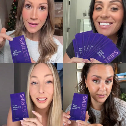 Purple Teeth Whitening Strips