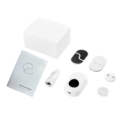 510k Ems Tens Mini Low-Frequency Pulse Massager For Portable Charging Massage Patch For Waist, Arms,And Legs Home Massager