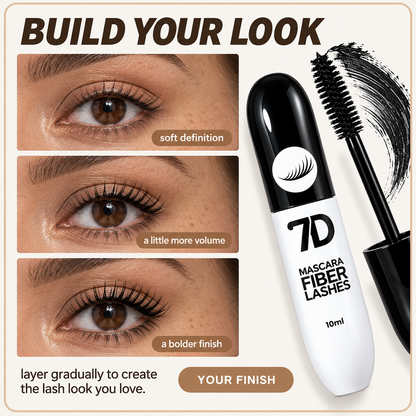 7D Silk Fiber Black Lengthening Mascara – Adult Beauty Makeup ✨
