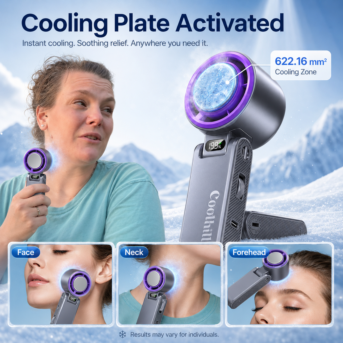 🔥Hot Sale 46% off🌟Portable fan Handheld High Speed Fan