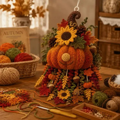 🧶 DIY Seasonal 3D Crochet Door Hanger Kit Collection