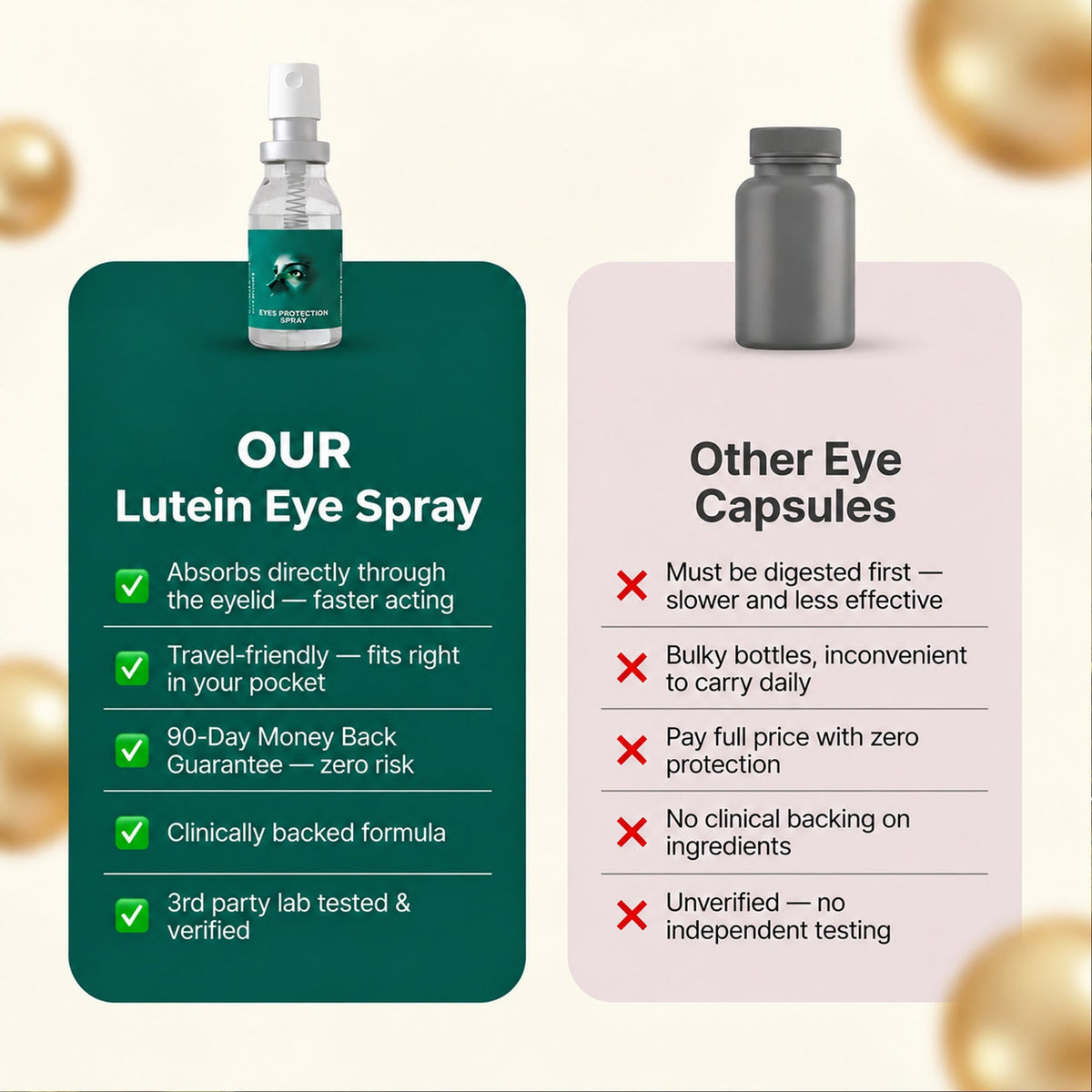 👁️ Refreshing Lutein Eye Spray for Daily Care💧