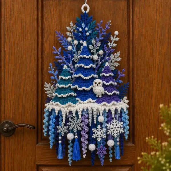 🧶 DIY Seasonal 3D Crochet Door Hanger Kit Collection