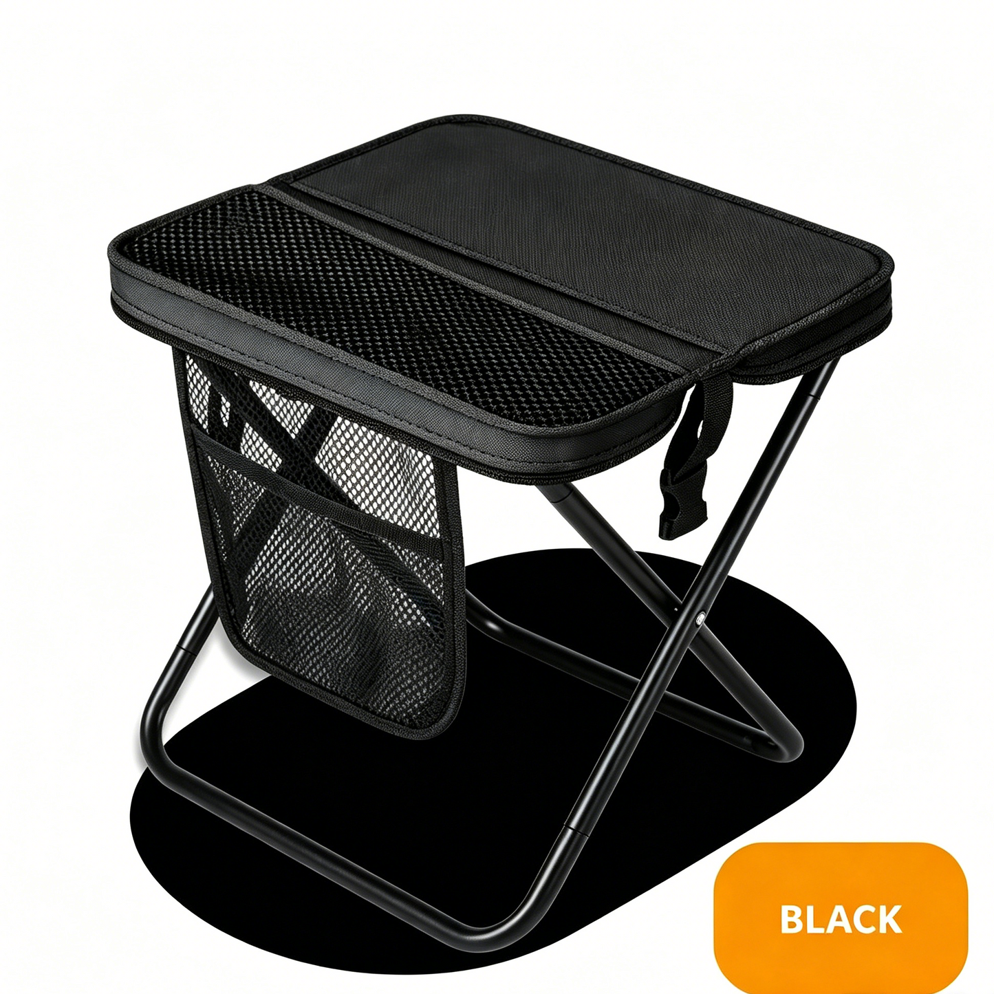 Ultimate Portable Folding Stool – Lightweight, Heavy-Duty Outdoor Seat with Built-in Storage
