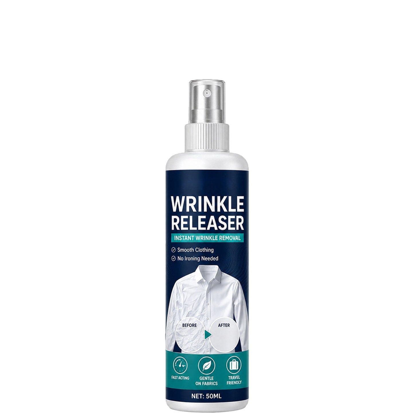 👔Last Day 49 % OFF✨ Instant wrinkle release – no iron, travel-ready, static-free & fresh 100ml