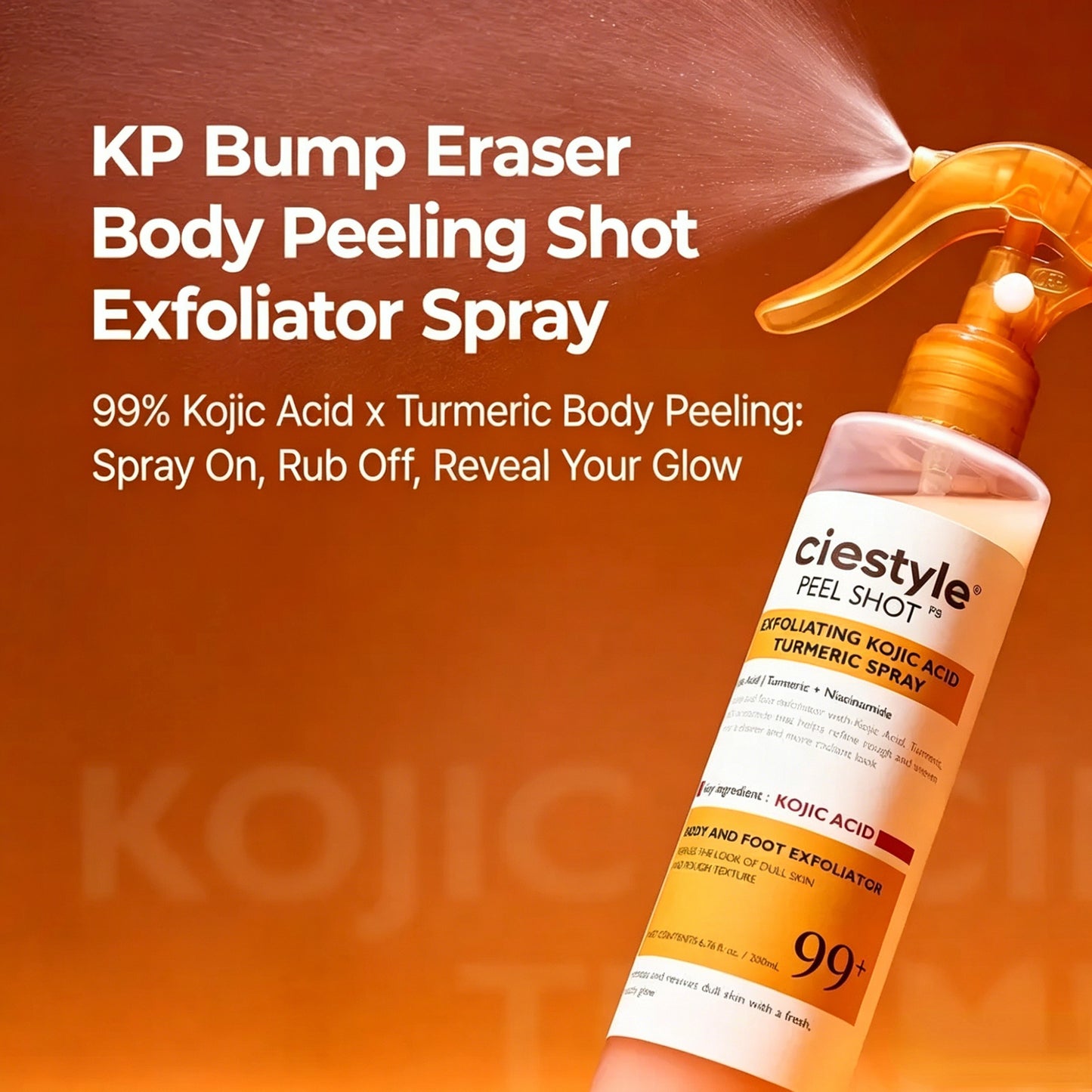 Turmeric Exfoliating Cleansing Spray