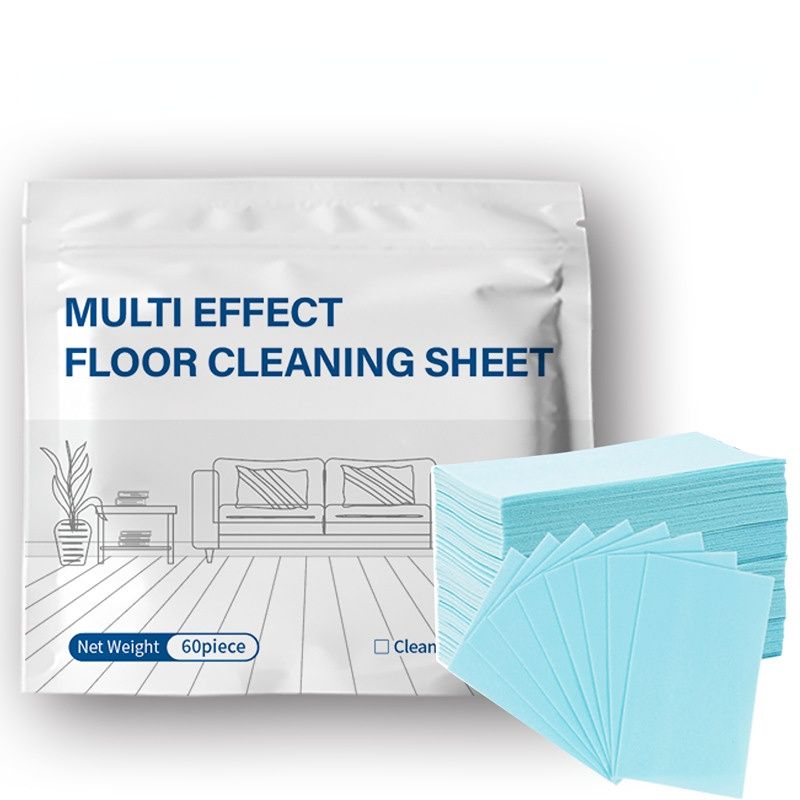 Household Floor Cleaning Sheets (100-Pack) — Antibacterial, Deodorizing, and Conditioning