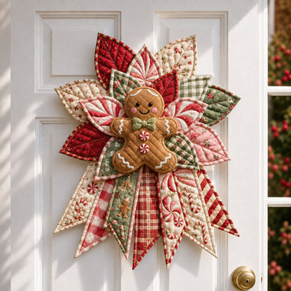 🎉 Last Day 50% OFF 🎄 – Festive Quilted Christmas Door Hanging DIY Sewing Kit