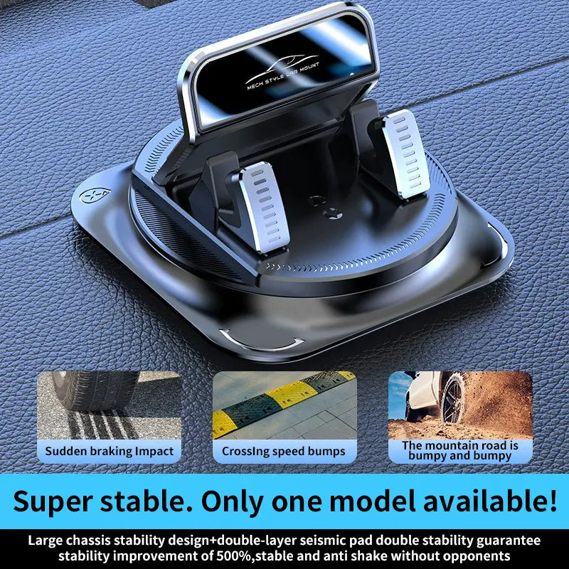 Car Phone Holder – One-Handed, Stable & Reliable