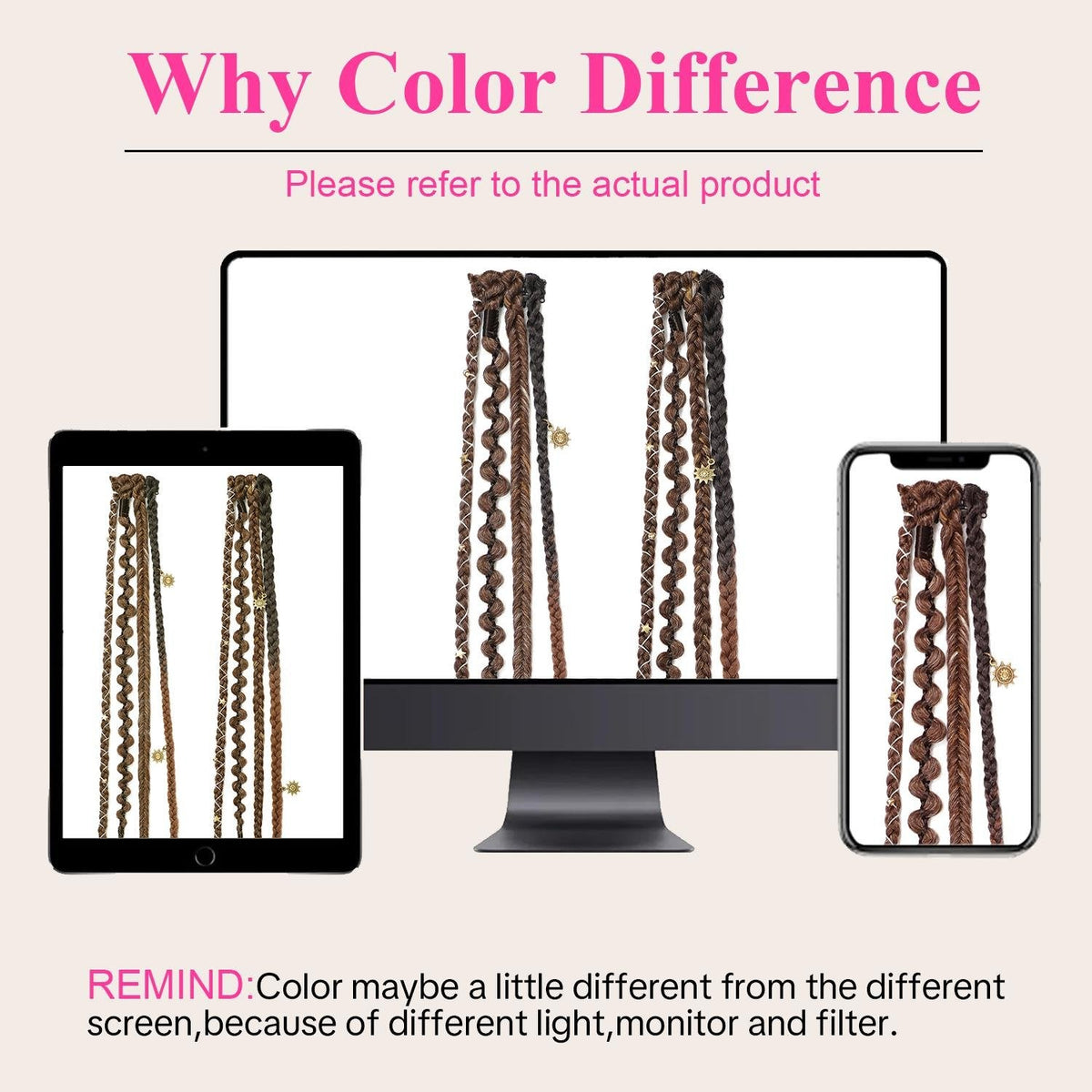 🌿🎨 Boho Beaded Clip-In Braids – Effortless Festival & Everyday Hair Transformation