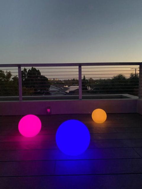 🌍💡Spherical Garden Light