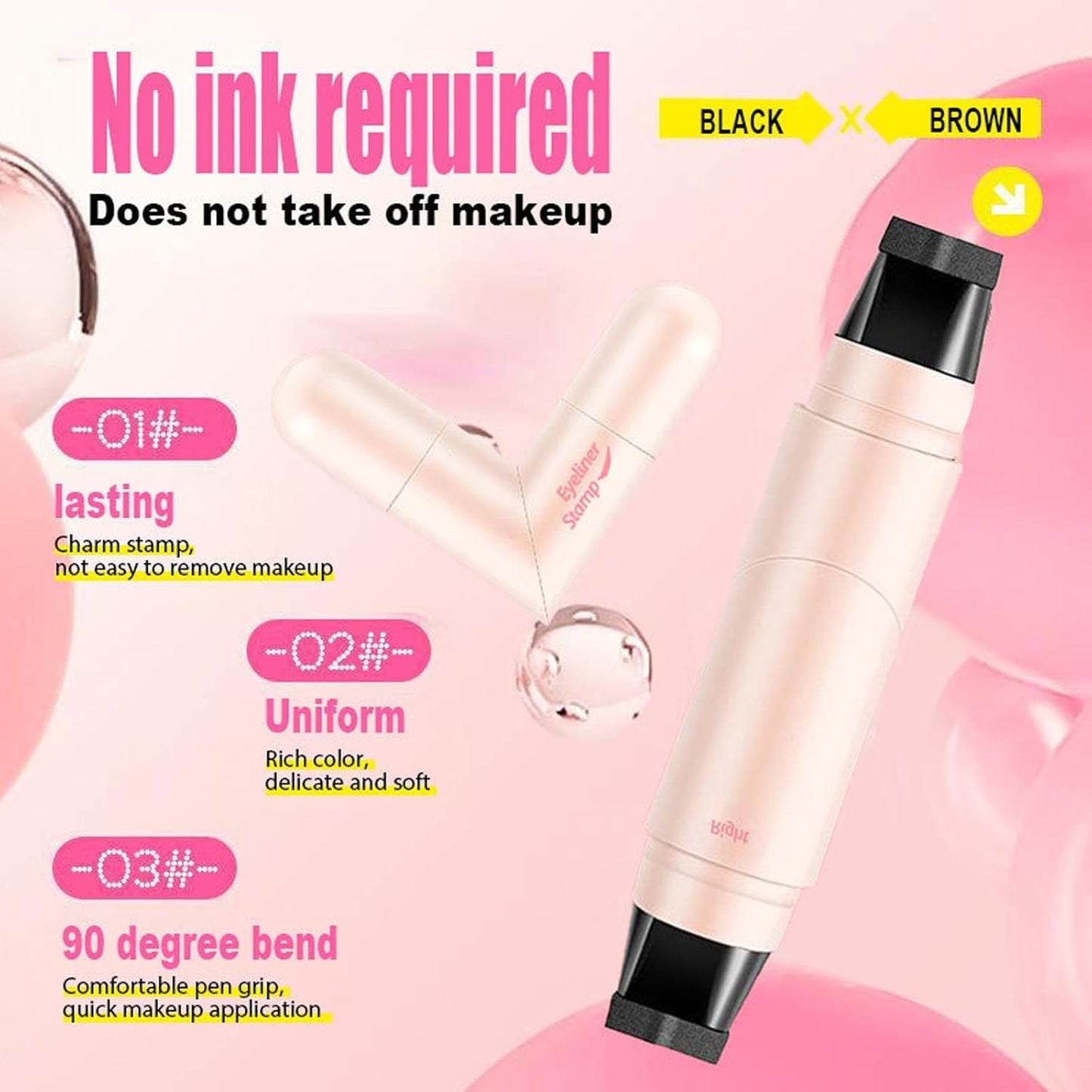 Waterproof Winged Eyeliner Stamp