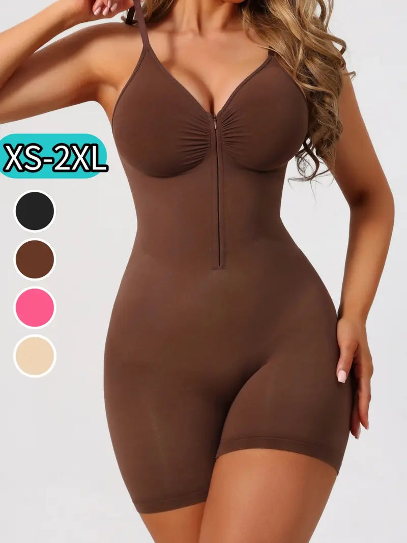 Snatch Your Waist Instantly ✨Zip-Up Tummy Control Shapewear Bodysuit✨