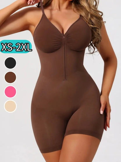 Snatch Your Waist Instantly ✨Zip-Up Tummy Control Shapewear Bodysuit✨