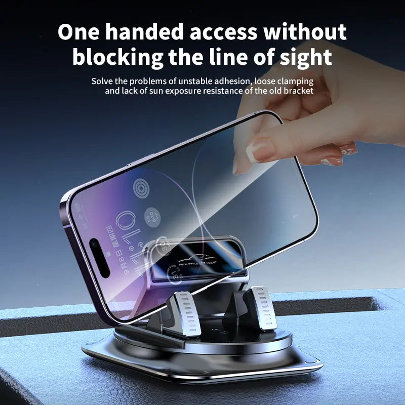 Car Phone Holder – One-Handed, Stable & Reliable