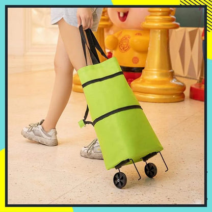 🛍️ Foldable 2-in-1 Shopping Bag for Easy Carry ✨