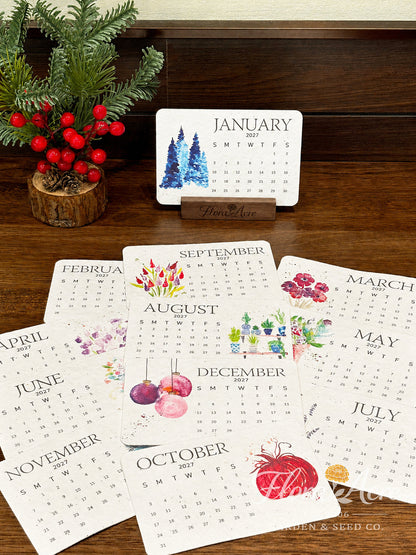 ✨Early Holiday Sale 50% OFF🌱Eco-Friendly Plantable “Timeless” Seed Calendar 2027