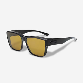 Oversized Polarized Fit-Over Sunglasses | UV400 Anti-Glare Wrap Shades For Glasses Wearers Driving Fishing 🌊