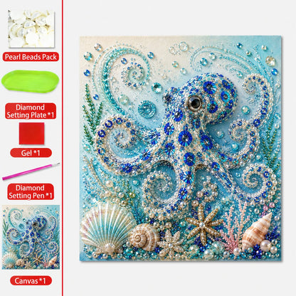 🌊Ocean Pearl Art DIY Kit Relaxing Coastal Craft Creative Handmade Home Decor✨