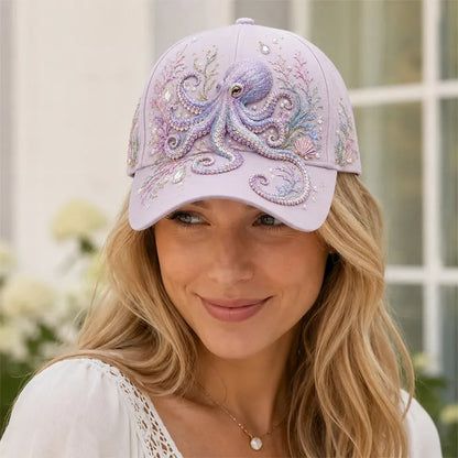 🔥Last Day 50% OFF-🌊 3D Ocean Creatures Embroidery Cap