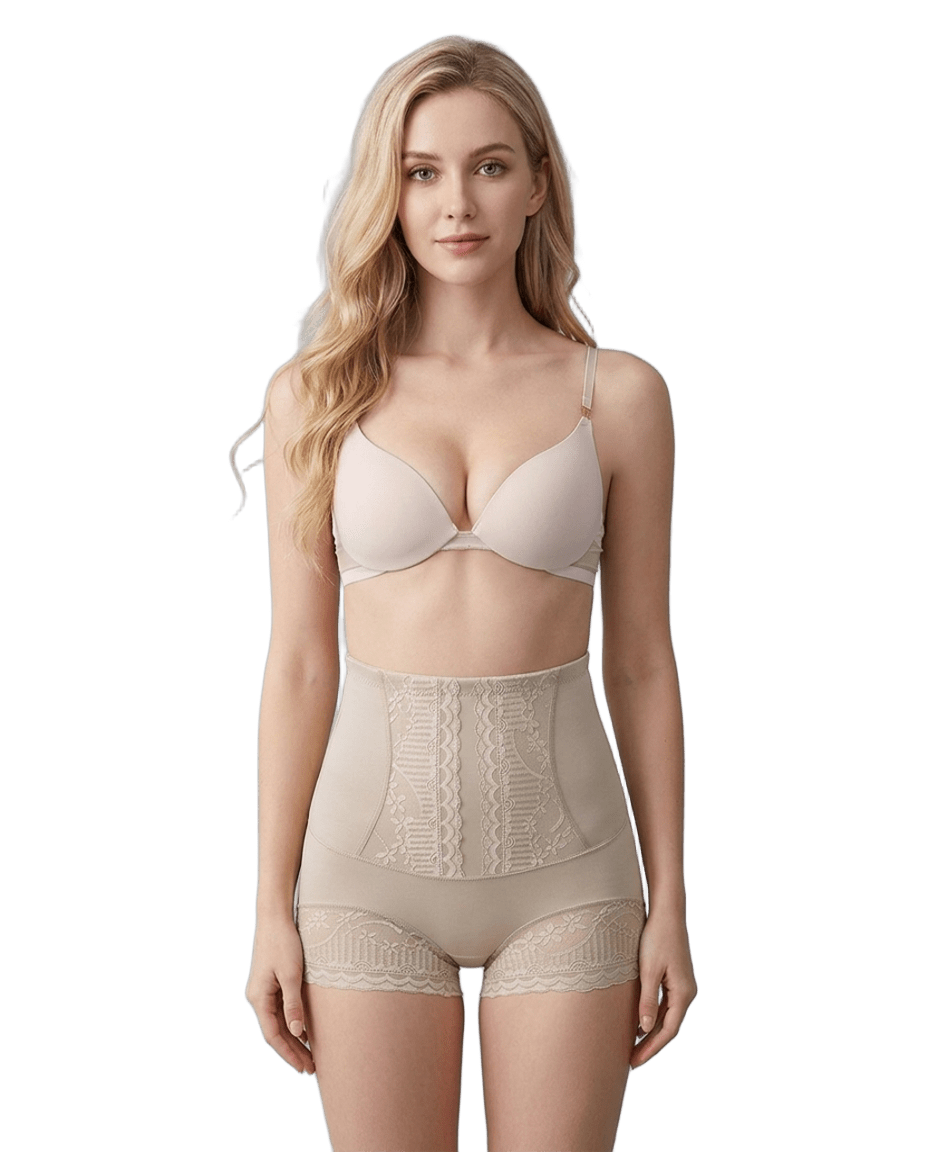 🌸Lace High Waist Tummy Control Butt Lifter Briefs Seamless Sculpting Comfort Fit🌸