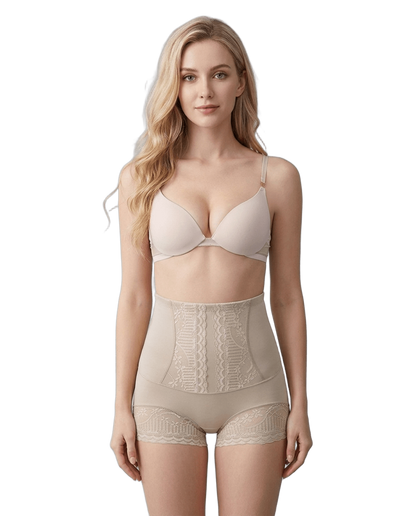 🌸Lace High Waist Tummy Control Butt Lifter Briefs Seamless Sculpting Comfort Fit🌸