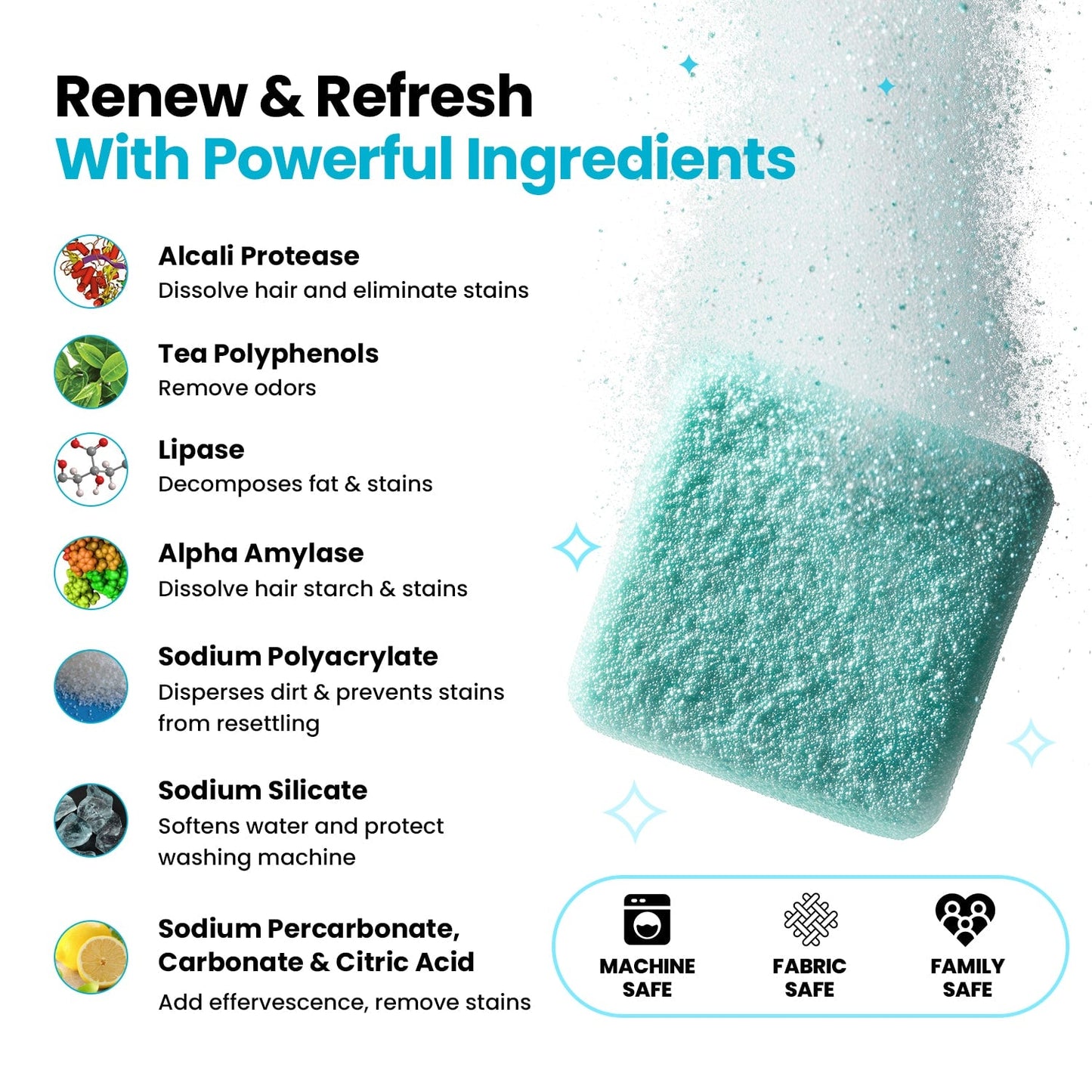 Washing Machine Cleaner (12 Tablets)