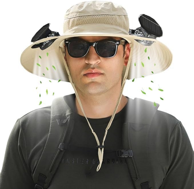 Solar Fan Hat