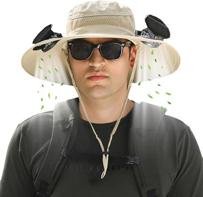 Solar Fan Hat